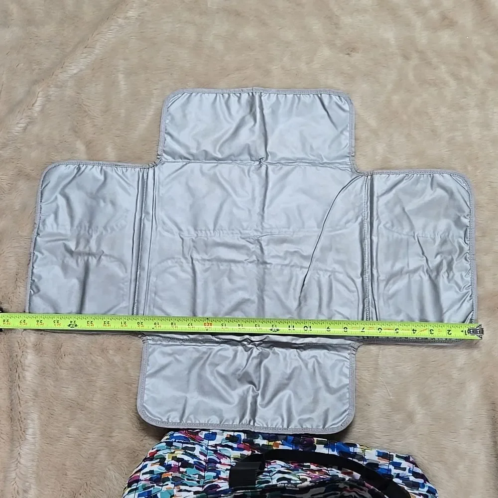 Kate Spade Signature Spade Quilted Bon Shopper Diaper Bag/ Tote Bag